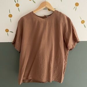 Anna & Frank 100% silk top